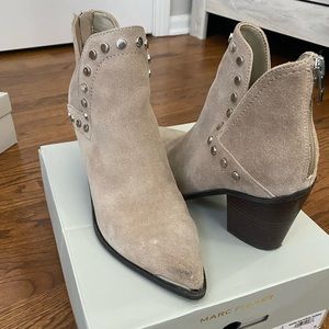 Marc Fisher studded western bootie